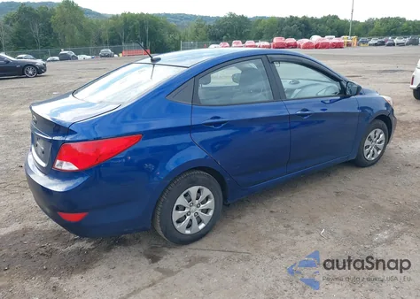 2016 Hyundai Accent Se из США, поврежденный, VIN KMHCT4AE2GU953653